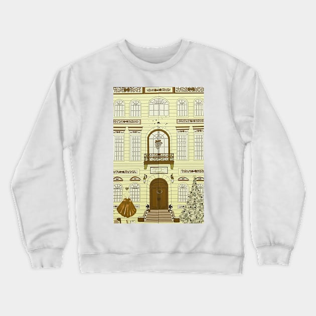 Christmas is coming to New York No. 7 Crewneck Sweatshirt by asanaworld